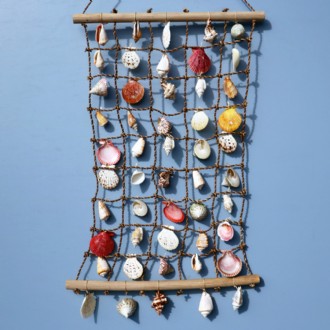 Rope hanger mixed shell coloured